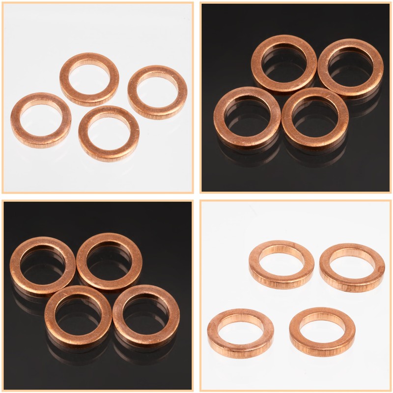 AERZETIX - C70450 - Set of 4 Compressor Gaskets -