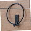 Levemolo 3pcs Wall Mounted Flowerpot Stand Metal Iron Ring Planter