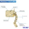 TERF® Heavy Duty Door Chain Polished Brass Narrow Design Door