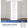 4 Inch Self Closing Door Hinges,3-Pack Spring Hinges,1/4" Radius Corners