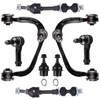SCITOO 8pcs 2WD Front Suspension Kit Upper Control Arms Lower