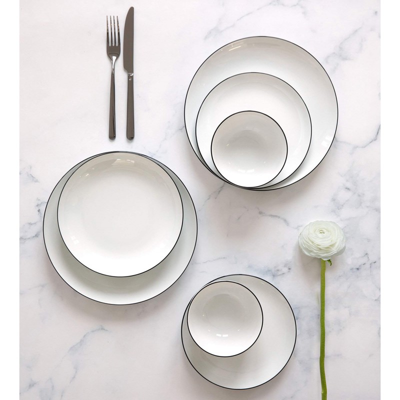 Arzberg Cucina Basic Colori Black Dinner Plate 26 cm