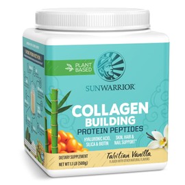 Sunwarrior Constructor De Colageno Vegano Sabor Vainilla, Color, 500 Gram, Pack Of/Paquete De 1