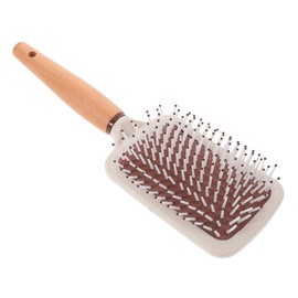 VICASKY Wooden Hair Brush for Scalp Massage and Anti-static Detangling for Women Men and Boy Girl with Thin Curly Hair Suitable for Wet Dry Use