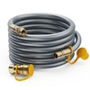 25 FT 1/2 Inch ID Natural Gas Hose for Generator,