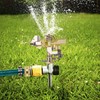 Biswing 1/2 Inch Brass Impact Sprinkler 2 Pack, Heavy Duty