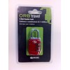 ORB Travel TSA Approved 3 Dial Metal Combination Padlock