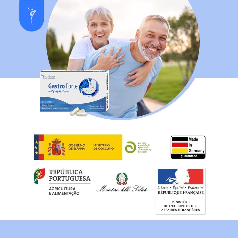 SanaExpert Gastro Forte with Pylopass, intestinal Treatment After antibiotics, bifido