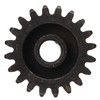 20T 22mm Diameter RC Motor Gear Steel Rust Protection Black