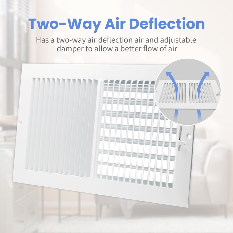 14 x 8 Inch [Duct Opening] Air Vent Covers for