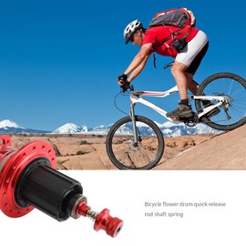 Create idea Bicycle Wheel Spike Spring Stainless Steel Bicycle Hub Quick Release Lever Shaft Spring for Mountain Bike Road Bike Cycling Accessories Pack of 15