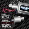 Megaflint Inline Fuel Pump 12V Universal Electric Fuel Pump Low