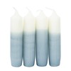 Mindful Moments 4" 4 Pk Taper Refill, Waterfall Blue -