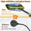 Foldable mirror for mountain bikes, 360-degree rotatable mirror, Bicycle Mirrors