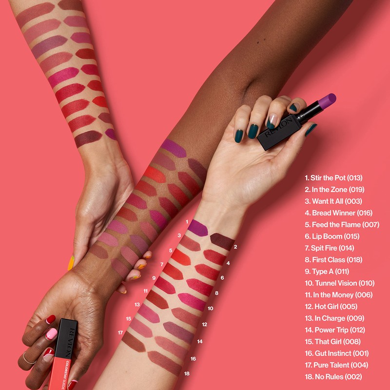 REVLON Lipstick, ColorStay Suede Ink, Built-in Primer, Infused with Vitamin