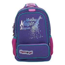 Chenson Mochila Escolar Para Niña Primaria Chenson Jirafa Magic Color Azul