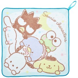 Marushin Loop Towel Sanrio Characters Hyokkori Boys Kindergarten Entrance Preparation Kindergarten Elementary School Girls 33 x 33 cm Character 3065015100