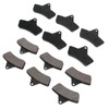 6PCS Brake Pads Low Noise Aging Resistant Consistent Braking Replacement