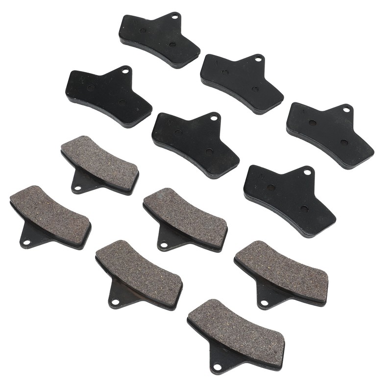 6PCS Brake Pads Low Noise Aging Resistant Consistent Braking Replacement