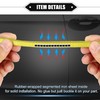 X AUTOHAUX Car Door Edge Guard, 32.8ft U Shape Rubber