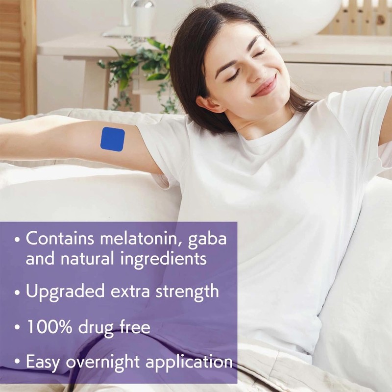 60 PCS Sleep Support Patches for Adults, Extra Strength All-Natural