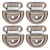 4 Sets Stainless Steel Folding Pad Eye Polishing Rustproof D