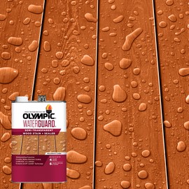 Olympic WaterGuard 1 gal. Woodland Cedar Semi-Transparent Wood Stain and Sealer