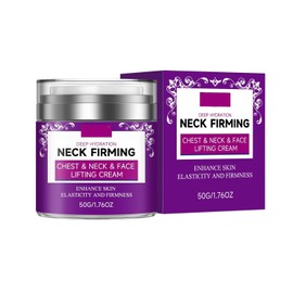 Crema Reafirmante para Cuello  Hidratante con cido Hialurnico y Colgeno, Crema Lifting para Cuello, Escote y Rostro, Ayuda a Mejorar la Piel Flcida y 