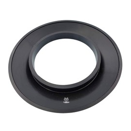 TYGERIX® DN 80 mm / 8 cm / 3 1/8" (3.15 inch) Black Silicone Wall Cover Rosette | Universal and Flexible | High Temperature Resistant | Hole Cover | Flue Collar | for Boiler Stove and Pipes