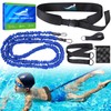 Swimming Training Belt - Swimming Aids for Adults, 8-25FT Adjustable