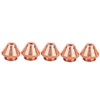 5Pcs Plasma Torch Cap Nozzle Cutting Kits Copper Welding Industrial