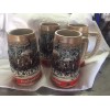 Budweiser Vintage 1987 Budweiser Holiday Beer Stein Mug Clydesdale Ceramarte