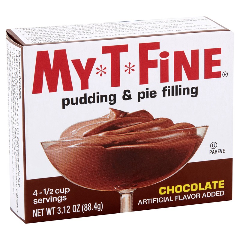 My-T-Fine Pudding & Pie Filling Mix, Chocolate, 3.12 OZ (Pack