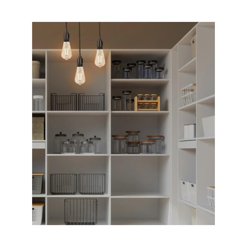 Feit Electric 5.5W (60W Replacement) ST19 E26 Dimmable Straight Filament