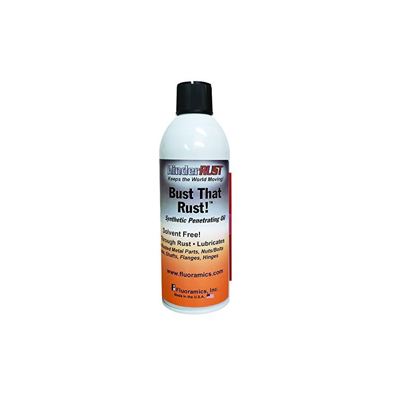 Fluoramics' Bust That Rust! Penetrating Oil, Loosen Rusted Nuts and