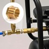 Brass Reducer, 1/2 Inch Male Thread x 3/8 Inch Female