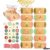 Wrapping Box Pillow 11.5x7cm + String (Red × White) +