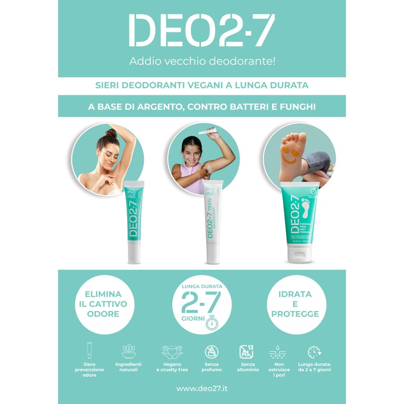 Deo2-7 Teen Serum zur Vorbeugung von Gerüchen