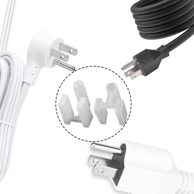 Plug Outlet Cover 3 Prong Plastic Power Plug Boots Dust