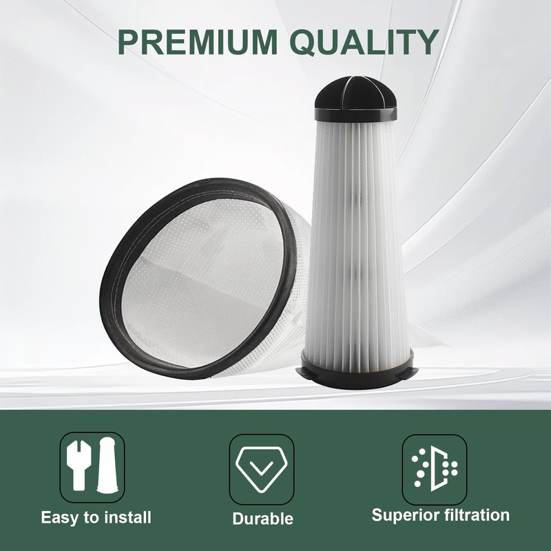 2KE2105000 HEPA Cloth Bag Liner and 2KE2110000 Replacement Filter Fit