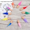 UEAVOID 10 Pieces Charming Collection Mini Troll Dolls PVC Vintage