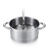 Tescoma 423010 Cestello per Cottura a Vapore, Plastica