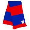 Crystal Palace Fans Royal Blue and Red Traditional Bar Scarf