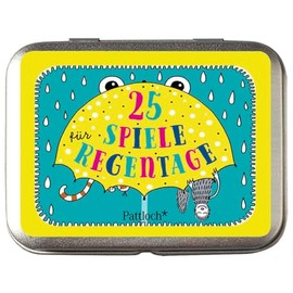 25 Spiele für Regentage: Kinderspiele ab 6 Jahren | Drinnen Spaß haben auch bei Regen! (Geschenke für die Schultüte und alle weiteren Events für Kinder)