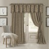Elrene Home Fashions Mia Jacquard Scroll Blackout Window Curtain, 52"