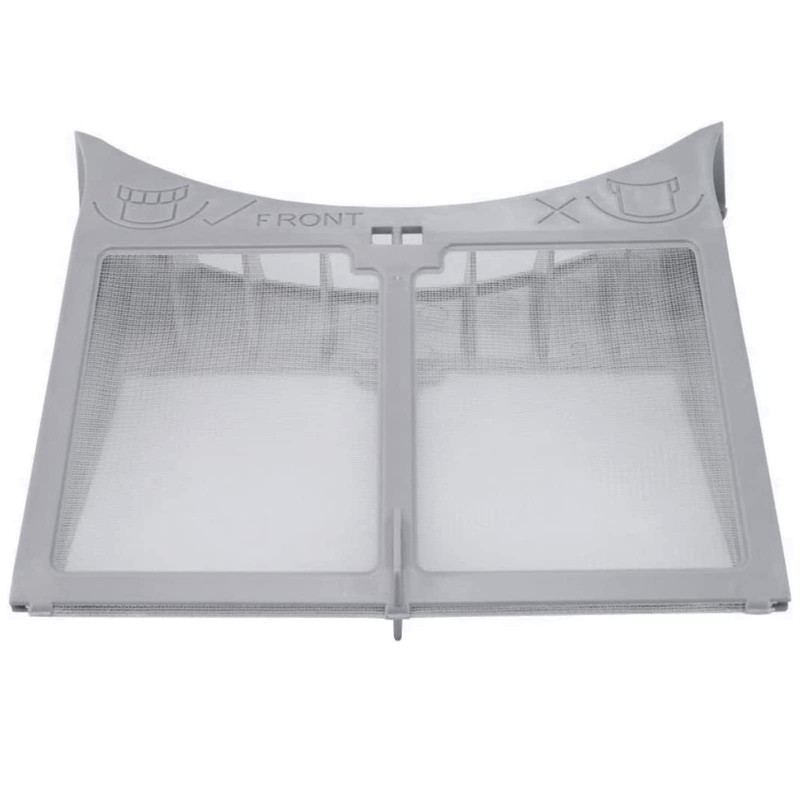 Spares2go Hinged Lint Screen/Fluff Filter for Crusader Tumble Dryers (Grey)