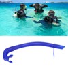Diving Snorkel Foldable Odorless Silicone L Shape 38cm Soft Freediving