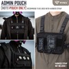 WYNEX Tactical Molle Admin Pouch of Tri-Fold Open Design, Molle