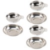 COHEALI 3sets Electronic Scale Trays Stainless Steel Gems Weighting Dish