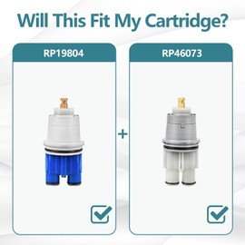 Shower Faucet Handle Replacement for Delta 13/14& 1300/1400 Series Tub Faucet RP48717, Matte Black